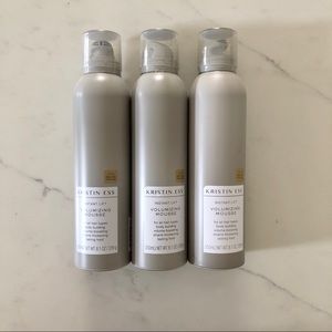 NEW 3 Kristin Ess Instant Lift Volumizing Mousse SEALED
